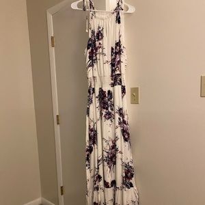 Maxi trapeze dress